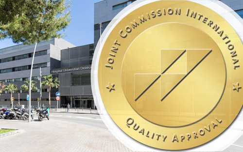 Hospital Universitari Dexeus has earned Joint Commission International’s gold seal
